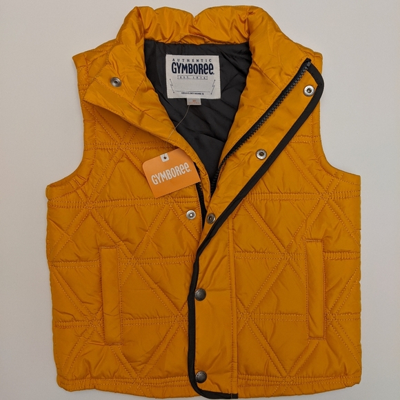GYMBOREE Little Boys' Quilted Vest 3T - Picture 3 of 8